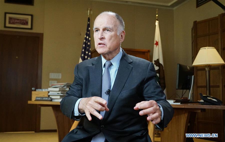 U.S.-CALIFORNIA-GOVERNOR-INTERVIEW