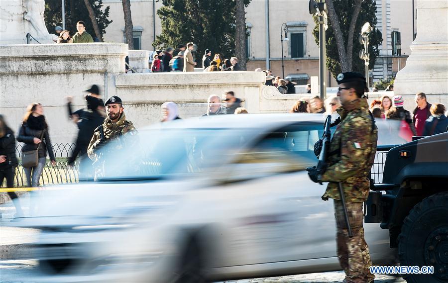 ITALY-ROME-NEW YEAR-SECURITY