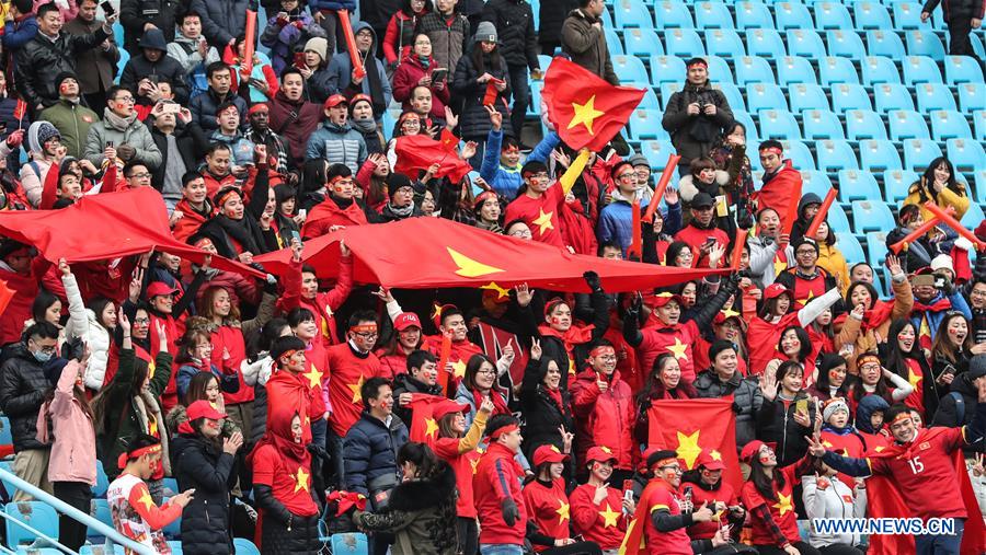 (SP)CHINA-CHANGZHOU-SOCCER-AFC U23 CHAMPIONSHIP-SEMIFINAL-QATAR VS VIETNAM (CN)