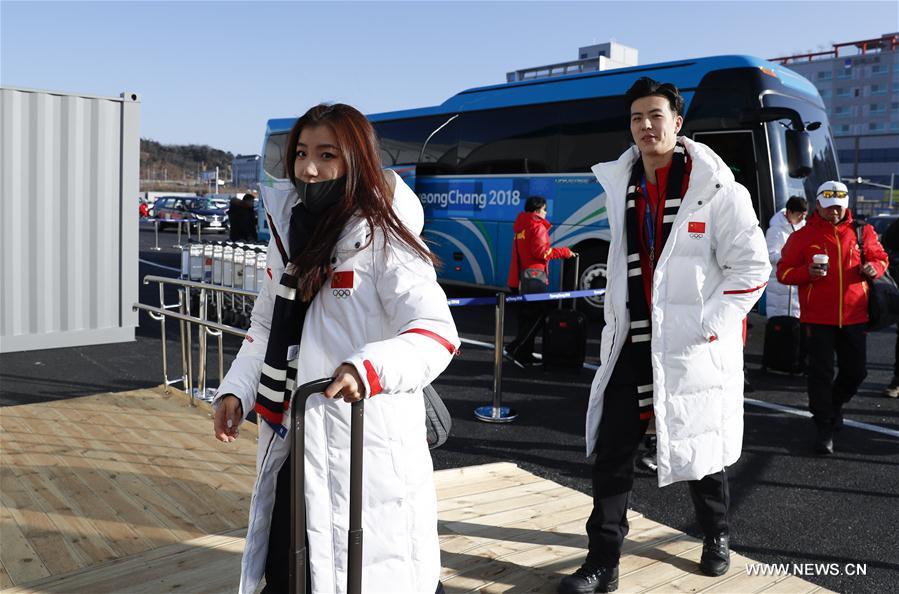 (SP)OLY-SOUTH KOREA-PYEONGCHANG-CHINESE DELEGATION ARRIVAL