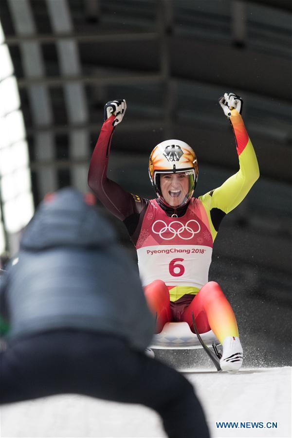 (SP)OLY-SOUTH KOREA-PYEONGCHANG-LUGE-WOMEN'S SINGLES