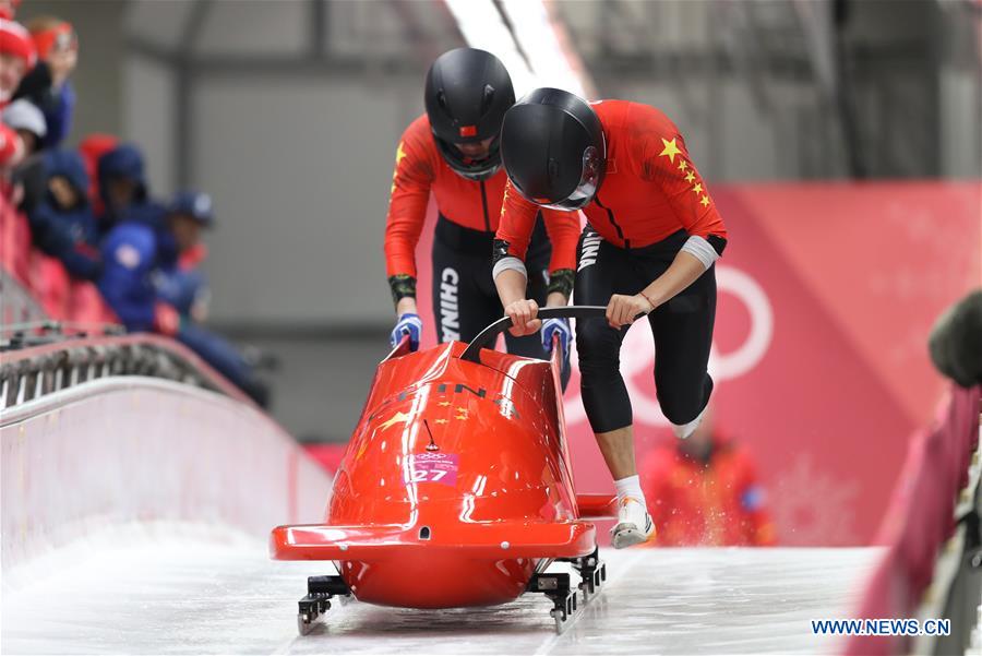 (SP)OLY-SOUTH KOREA-PYEONGCHANG-BOBSLEIGH-2-MAN-HEAT