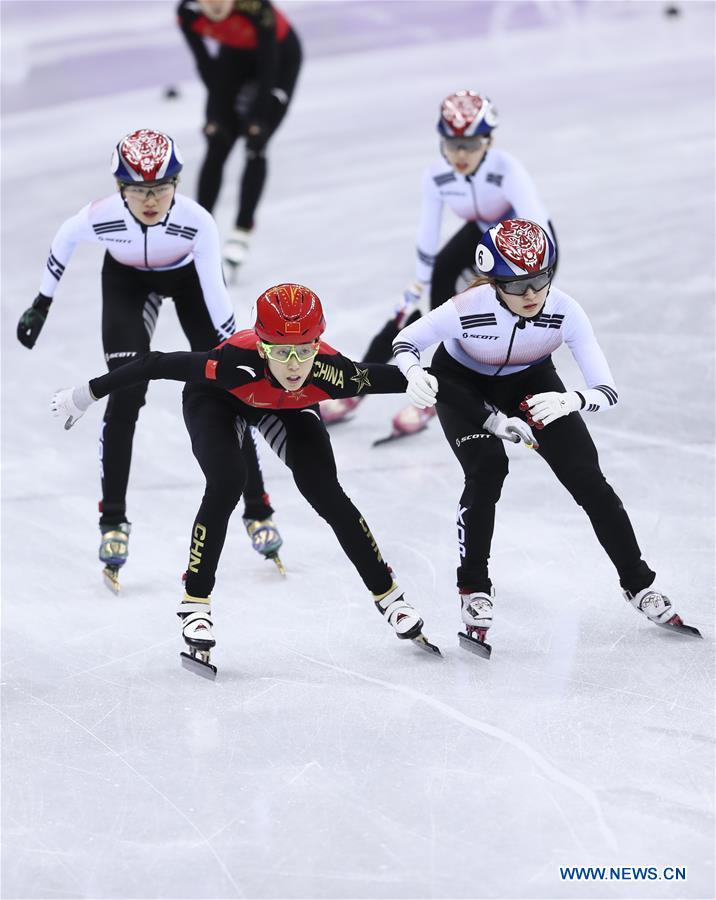 (SP)OLY-SOUTH KOREA-PYEONGCHANG-SHORT TRACK-LADIES' 3000M RELAY