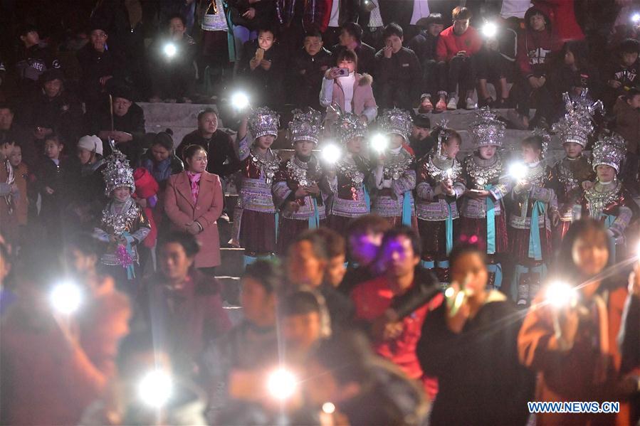 CHINA-GUANGXI-MIAO PEOPLE-SPRING GALA (CN)