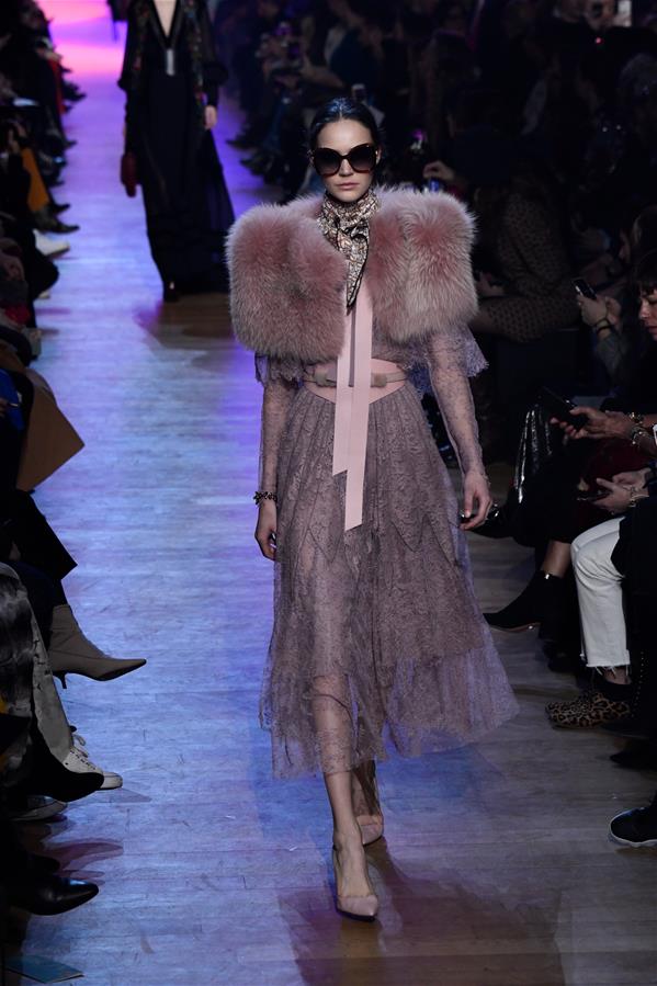 FRANCE-PARIS-FASHION WEEK-ELIE SAAB