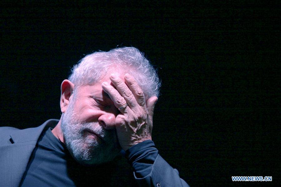 FILE-BRAZIL-SAO PAULO-FORMER PRESIDENT-LULA-SENTENCE