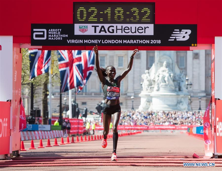 (SP)BRITAIN-LONDON-MARATHON 2018