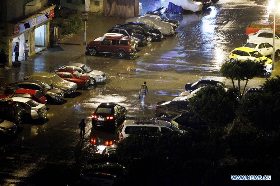 EGYPT-CAIRO-HEAVY RAIN