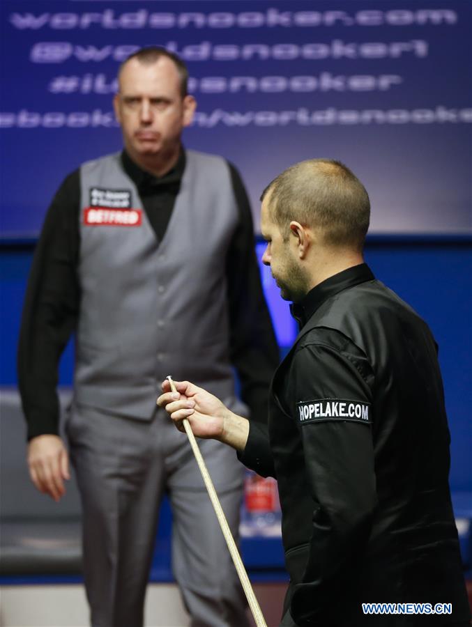 (SP)BRITAIN-SHEFFIELD-SNOOKER-WORLD CHAMPIONSHIP-SEMIFINAL