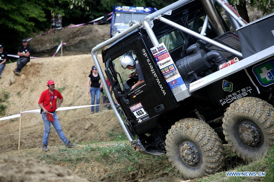 (SP)CROATIA-ZAGREB-EUROPA TRUCK TRIAL