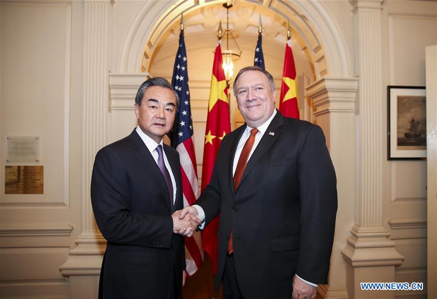 U.S.-WASHINGTON-CHINESE FM-MEETING