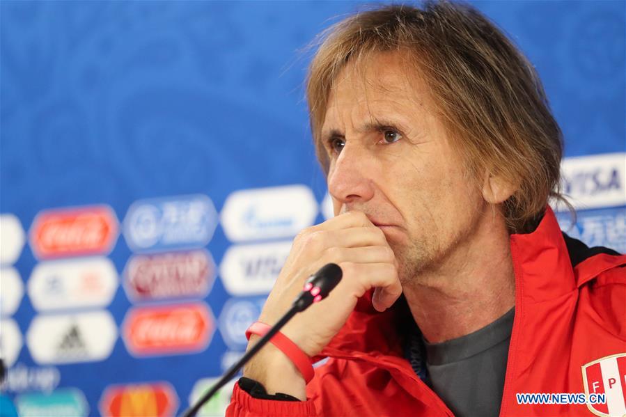 (SP)RUSSIA-YEKATERINBURG-2018 WORLD CUP-PERU-PRESS CONFERENCE