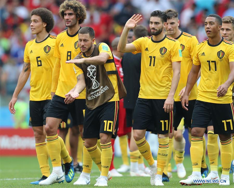 (SP)RUSSIA-MOSCOW-2018 WORLD CUP-GROUP G-BELGIUM VS TUNISIA