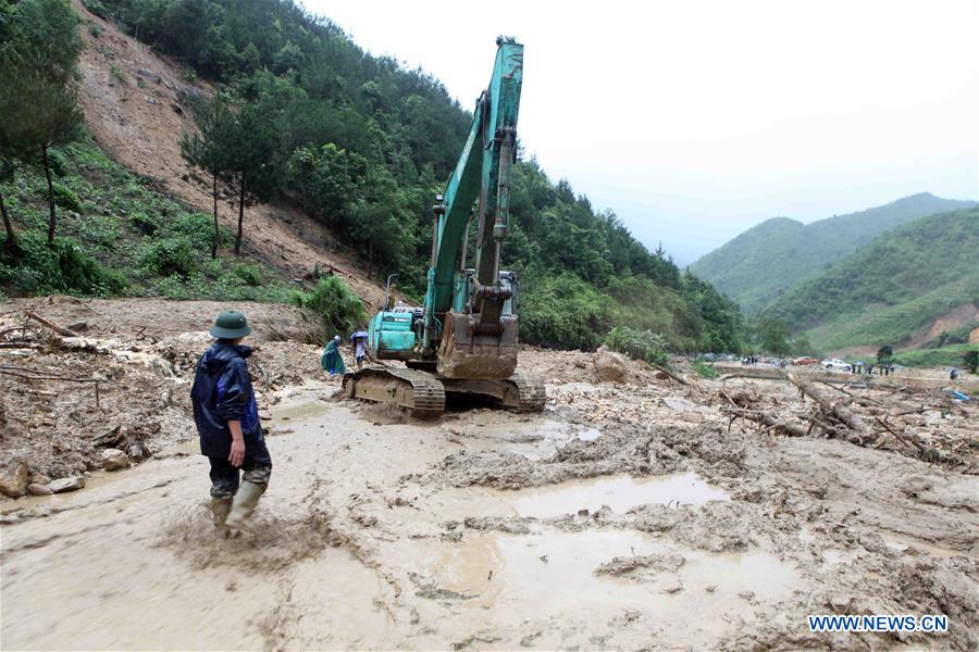 VIETNAM-LAI CHAU-FLOOD-LANDSLIDE