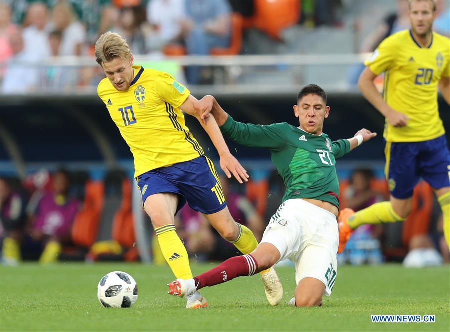 (SP)RUSSIA-YEKATERINBURG-2018 WORLD CUP-GROUP F-MEXICO VS SWEDEN