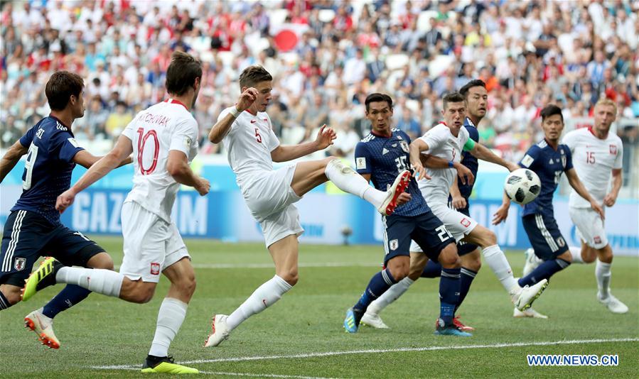 (SP)RUSSIA-VOLGOGRAD-2018 WORLD CUP-GROUP H-JAPAN VS POLAND