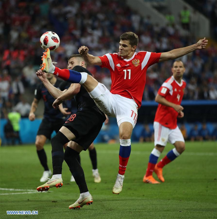 (SP)RUSSIA-SOCHI-2018 WORLD CUP-QUARTERFINAL-RUSSIA VS CROATIA