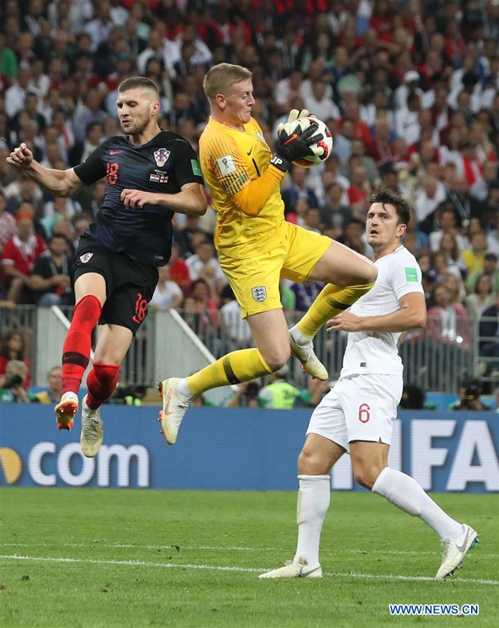 (SP)RUSSIA-MOSCOW-2018 WORLD CUP-SEMIFINAL-ENGLAND VS CROATIA