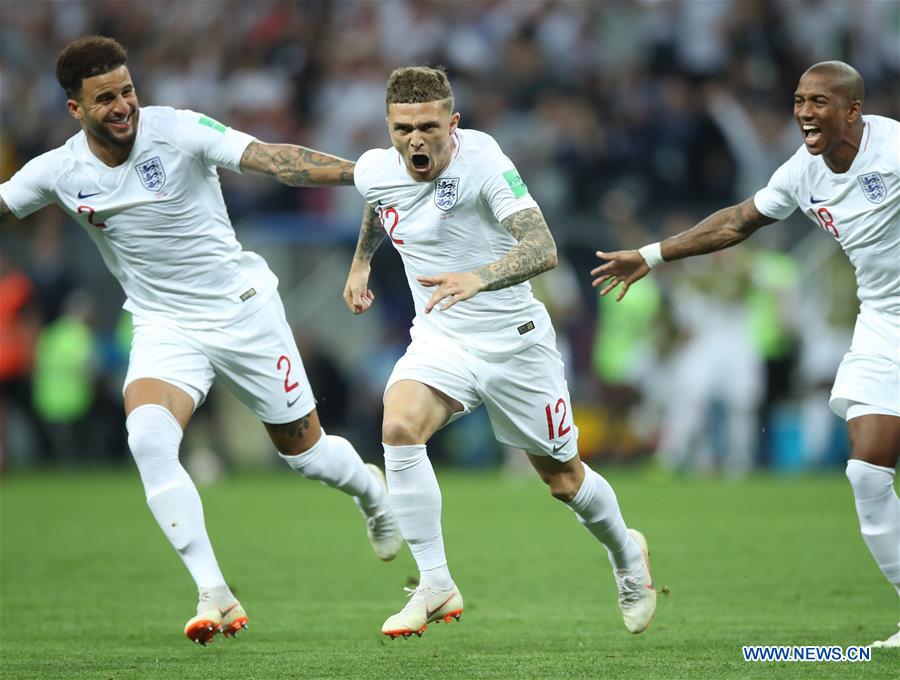 (SP)RUSSIA-MOSCOW-2018 WORLD CUP-SEMIFINAL-ENGLAND VS CROATIA