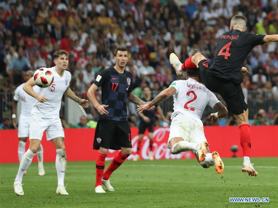 (SP)RUSSIA-MOSCOW-2018 WORLD CUP-SEMIFINAL-ENGLAND VS CROATIA