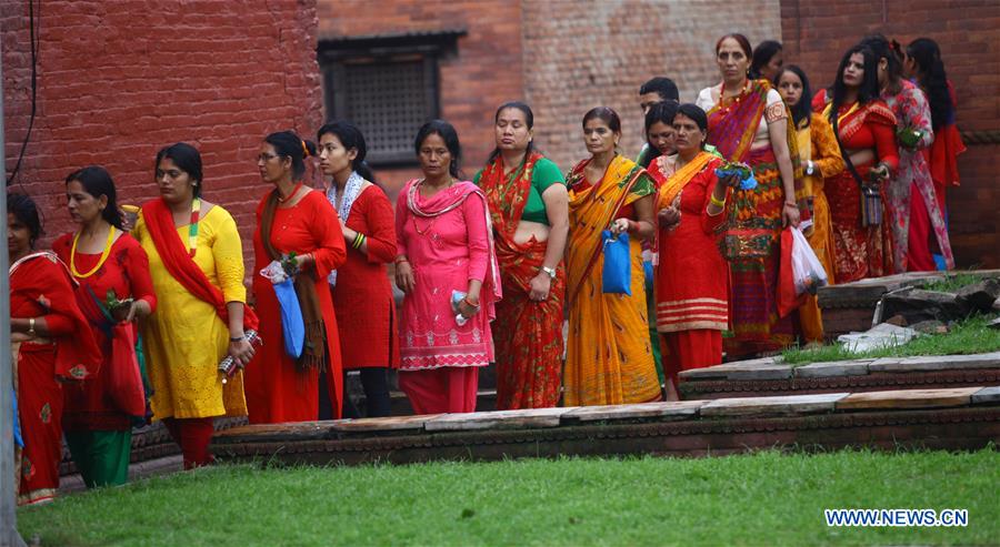 NEPAL-KATHMANDU-CULTURE-SHRAWAN SOMVAR