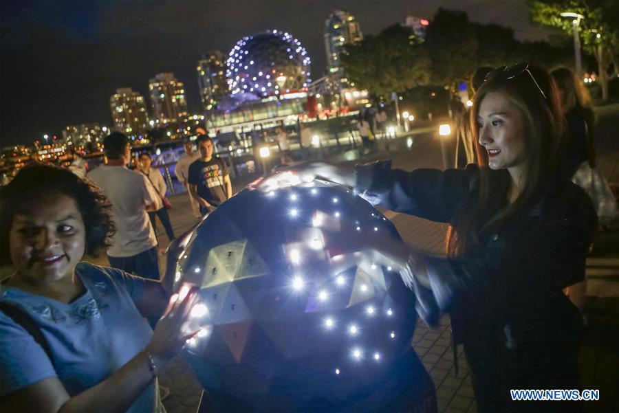 CANADA-VANCOUVER-INTERACTIVE ART INSTALLATION