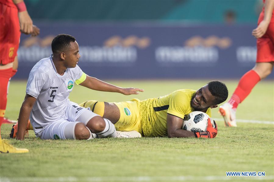 (SP)INDONESIA-BANDUNG-ASIAN GAMES-FOOTBALL-CHINA VS TIMOR LESTE