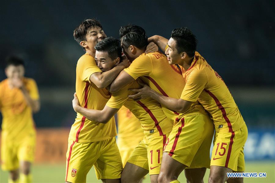 (SP)INDONESIA-BANDUNG-ASIAN GAMES-MEN'S FOOTBALL-CHINA VS SYRIA