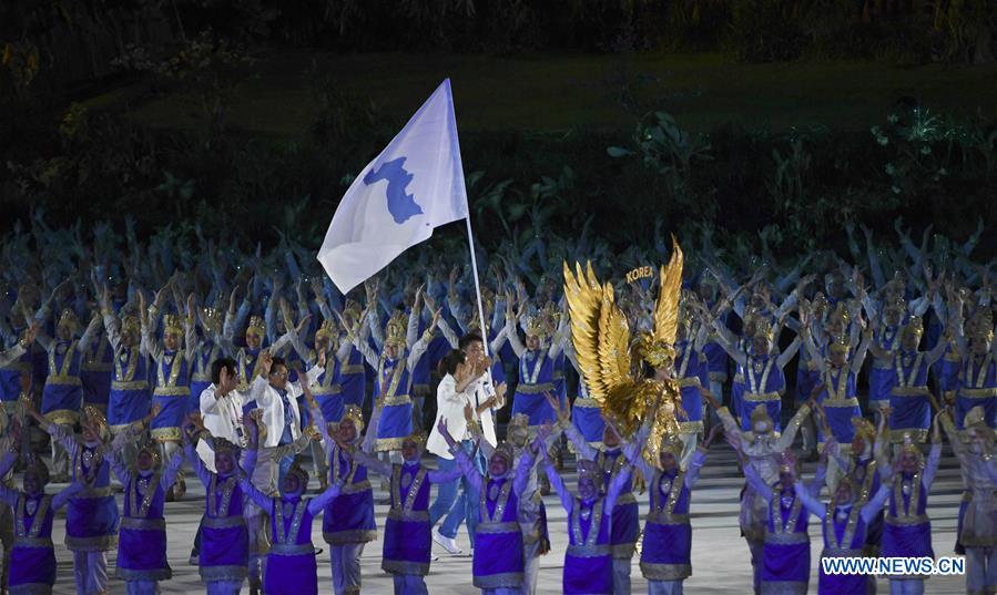 (SP)INDONESIA-JAKARTA-ASIAN GAMES-OPENING CEREMONY