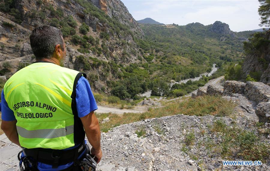 ITALY-CALABRIA-SCENIC GORGE-FLASH FLOOD