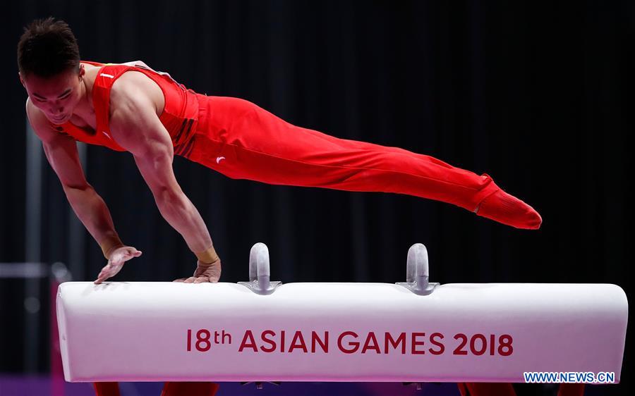 (SP)INDONESIA-JAKARTA-ASIAN GAMES-ARTISTIC GYMNASTICS