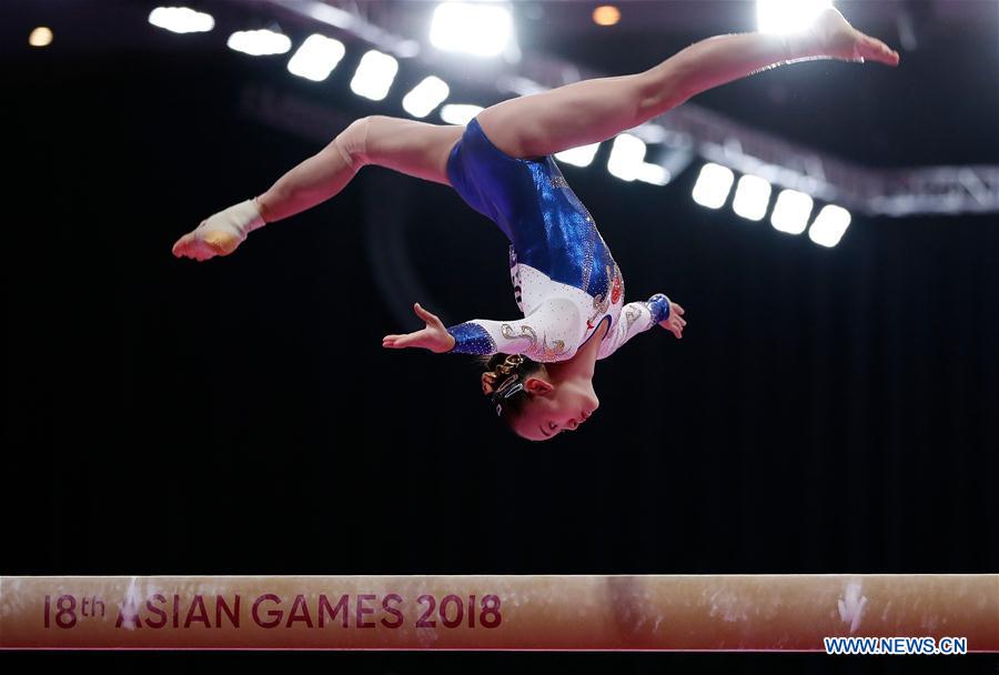 (SP)INDONESIA-JAKARTA-ASIAN GAMES-ARTISTIC GYMNASTICS