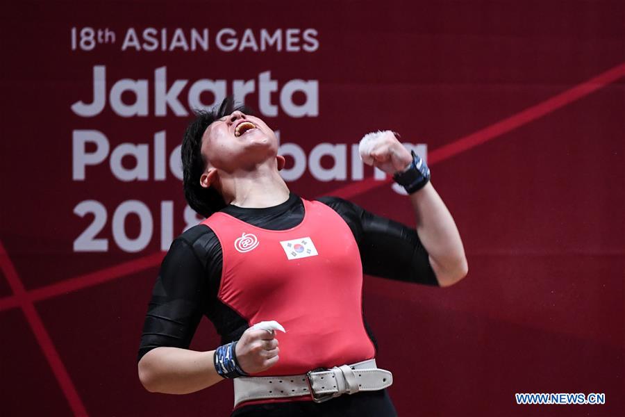 (SP)INDONESIA-JAKARTA-ASIAN GAMES 2018-WEIGHTLIFTING