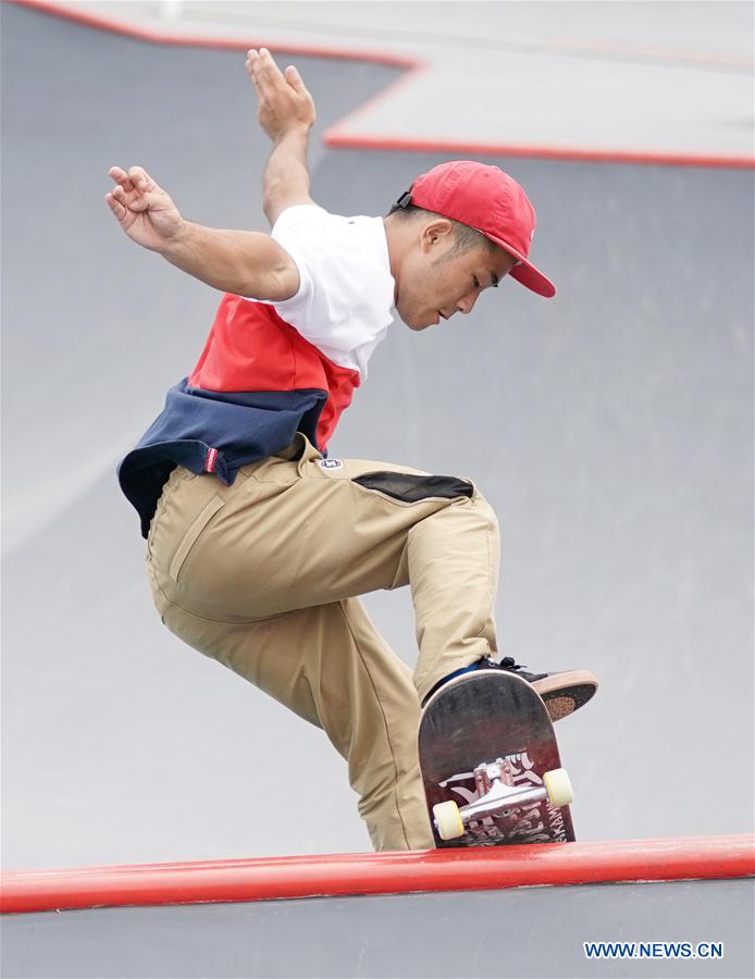 (SP)INDONESIA-PALEMBANG-ASIAN GAMES-SKATEBOARD