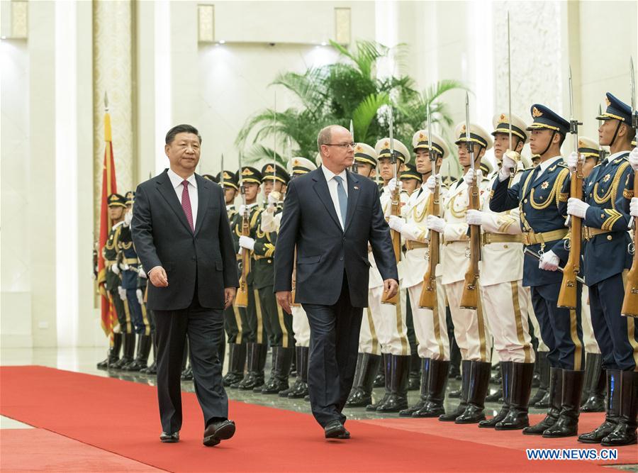 CHINA-BEIJING-XI JINPING-MONACO-TALKS (CN)