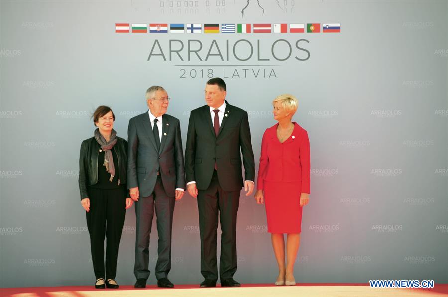 LATVIA-RUNDALE-13 EU COUNTRIES-PRESIDENTS-SUMMIT