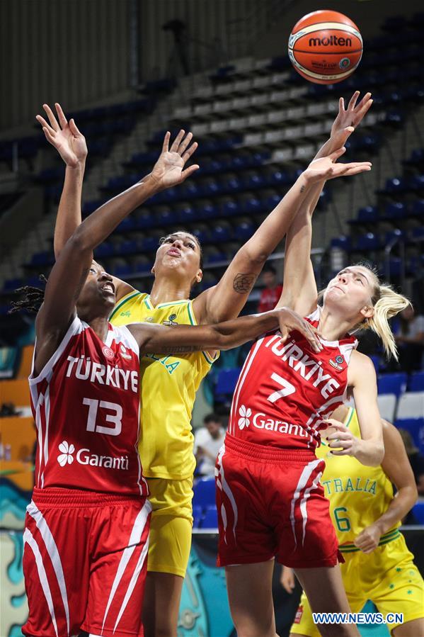 (SP)SPAIN-TENERIFE-FIBA WOMEN'S BASKETBALL WORLD CUP-AUS VS TUR