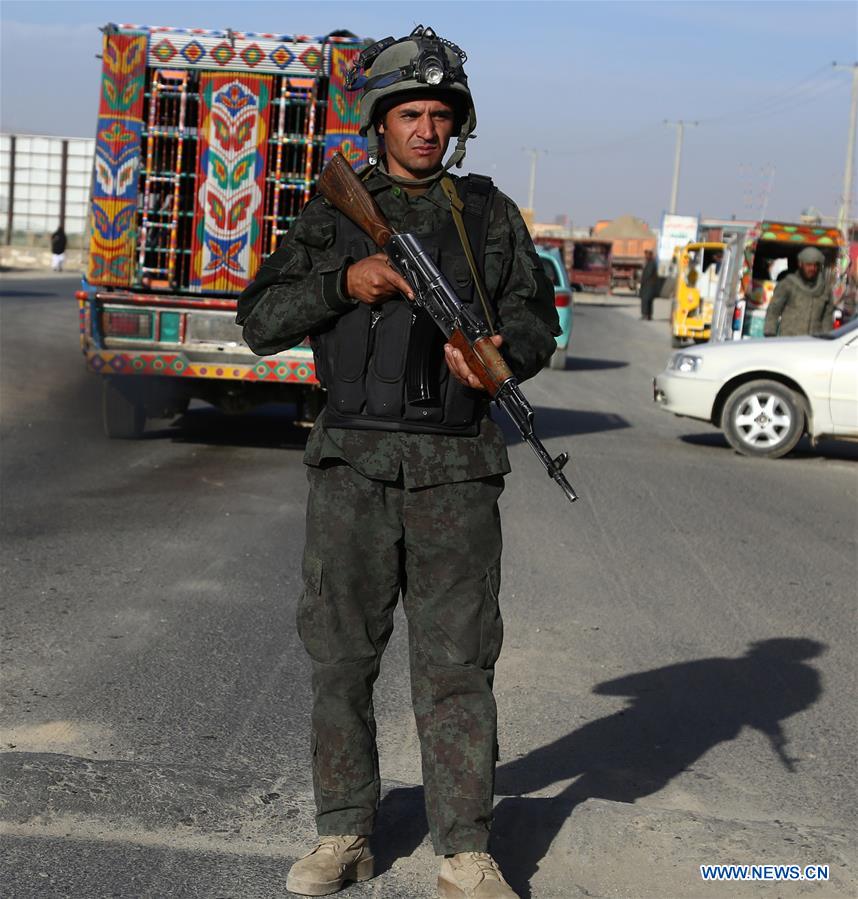 AFGHANISTAN-GHAZNI-SECURITY CHECKPOINT-TALIBAN ATTACK