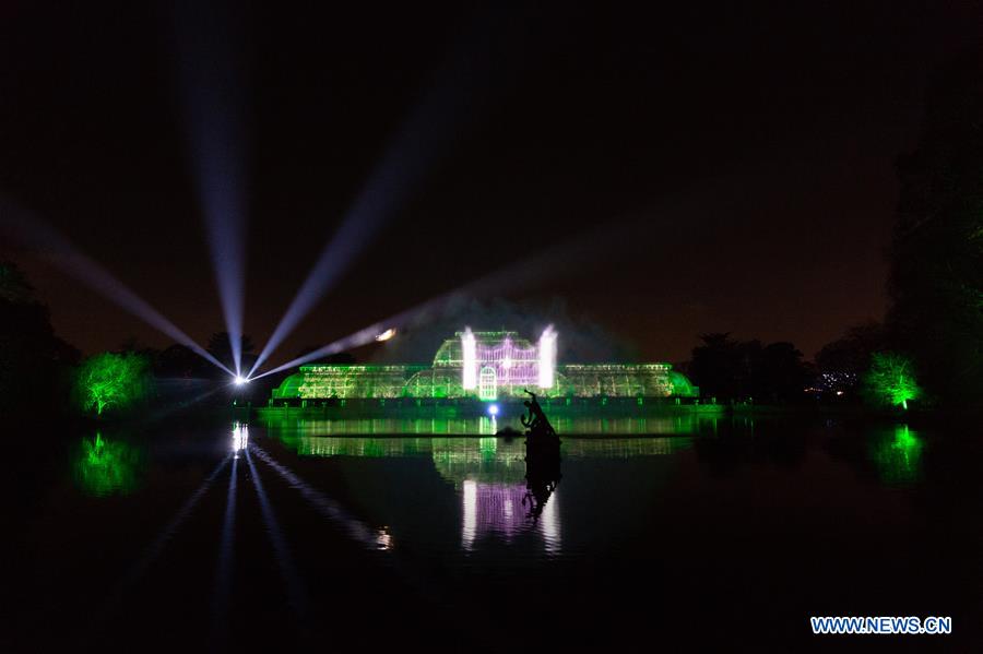 BRITAIN-LONDON-KEW GARDENS-CHRISTMAS LIGHT