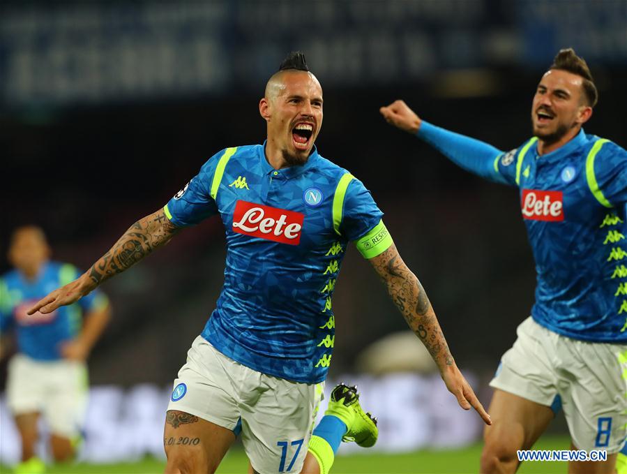 (SP)ITALY-NAPLES-FOOTBALL-UEFA CHAMPIONS LEAGUE-NAPOLI VS RED STAR