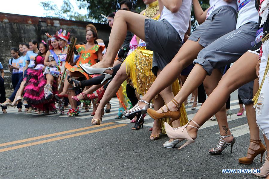 PHILIPPINES-MARIKINA CITY-STILETTO RACE