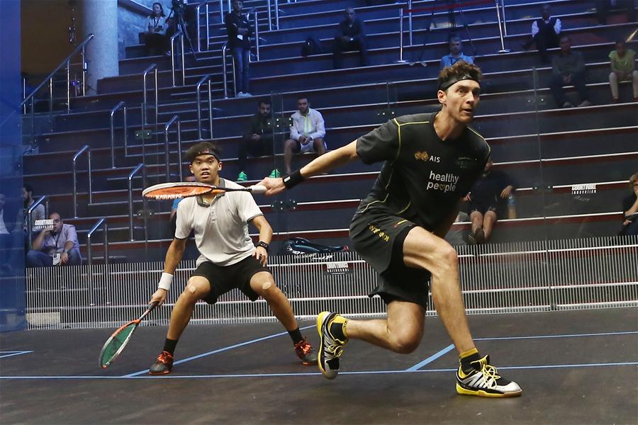 (SP)EGYPT-CAIRO-SQUASH-BLACK BALL OPEN-ROUND 1