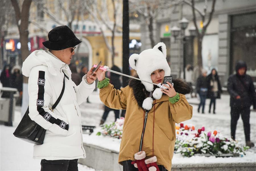 CHINA-HEILONGJIANG-HARBIN-SNOW (CN)