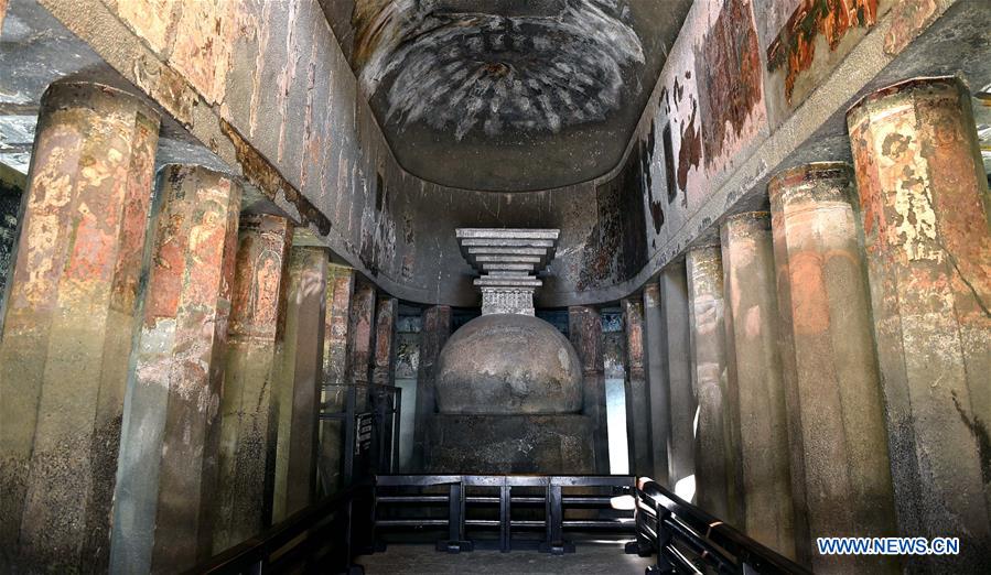 INDIA-AURANGABAD-AJANTA CAVES