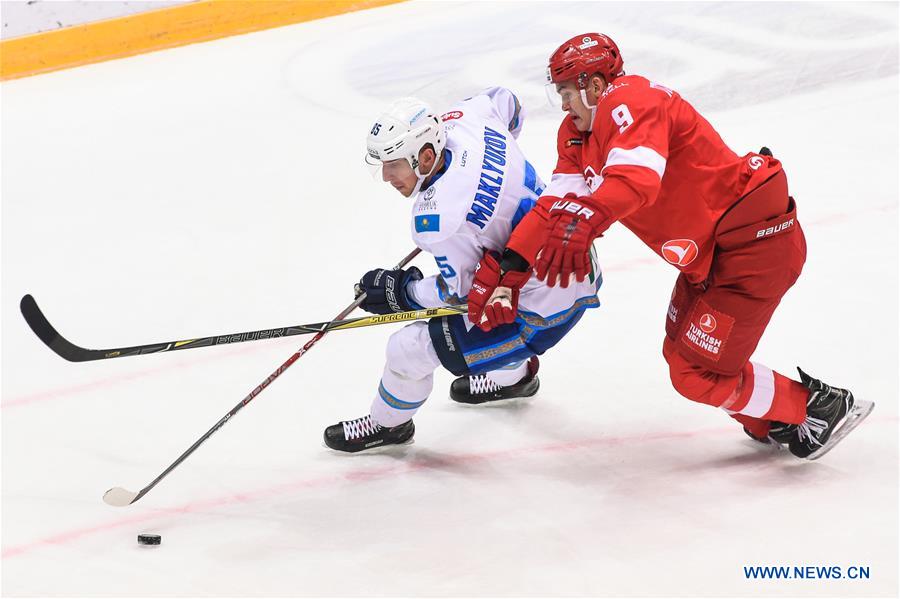 (SP)RUSSIA-MOSCOW-KHL-BARYS VS SPARTAK