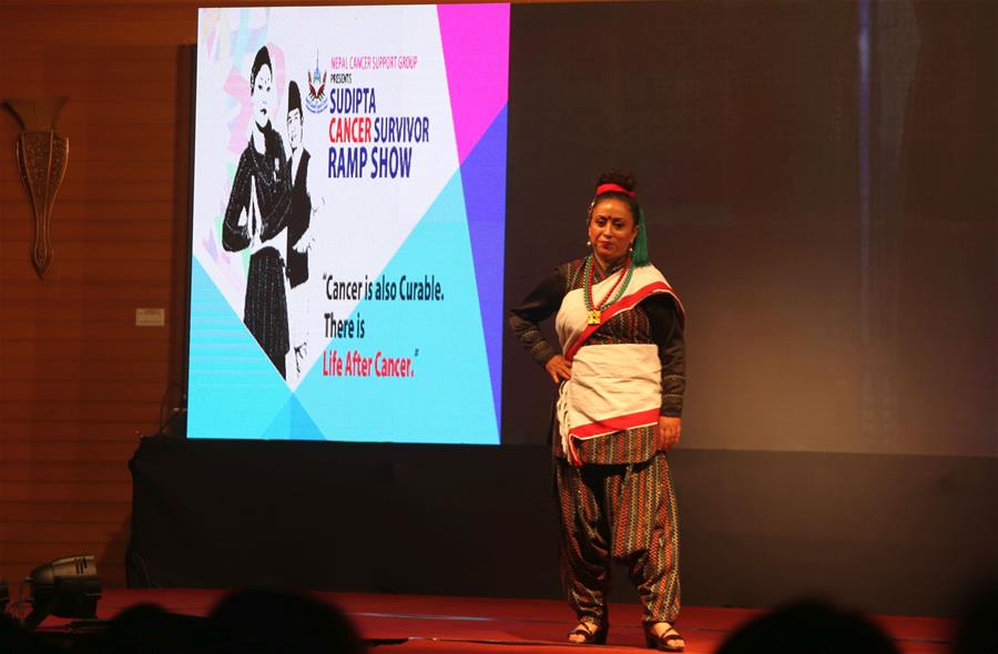 NEPAL-KATHMANDU-CANCER SURVIVORS-RAMP SHOW