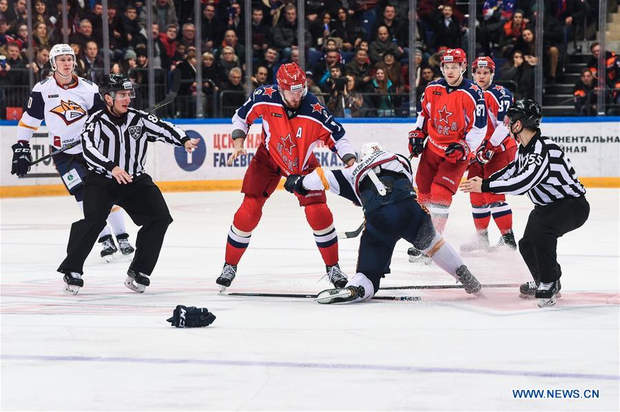 (SP)RUSSIA-MOSCOW-KHL-CSKA VS METALLURG