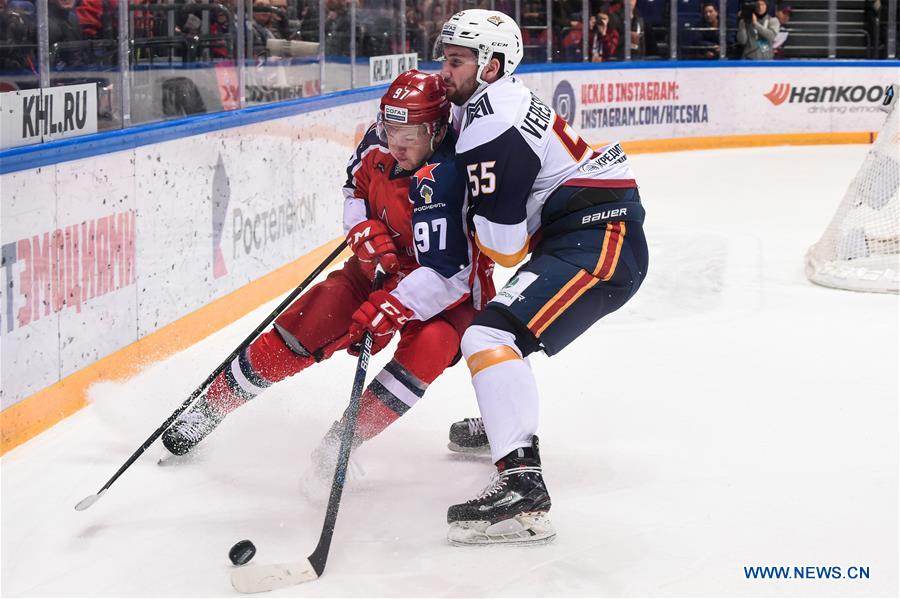 (SP)RUSSIA-MOSCOW-KHL-CSKA VS METALLURG