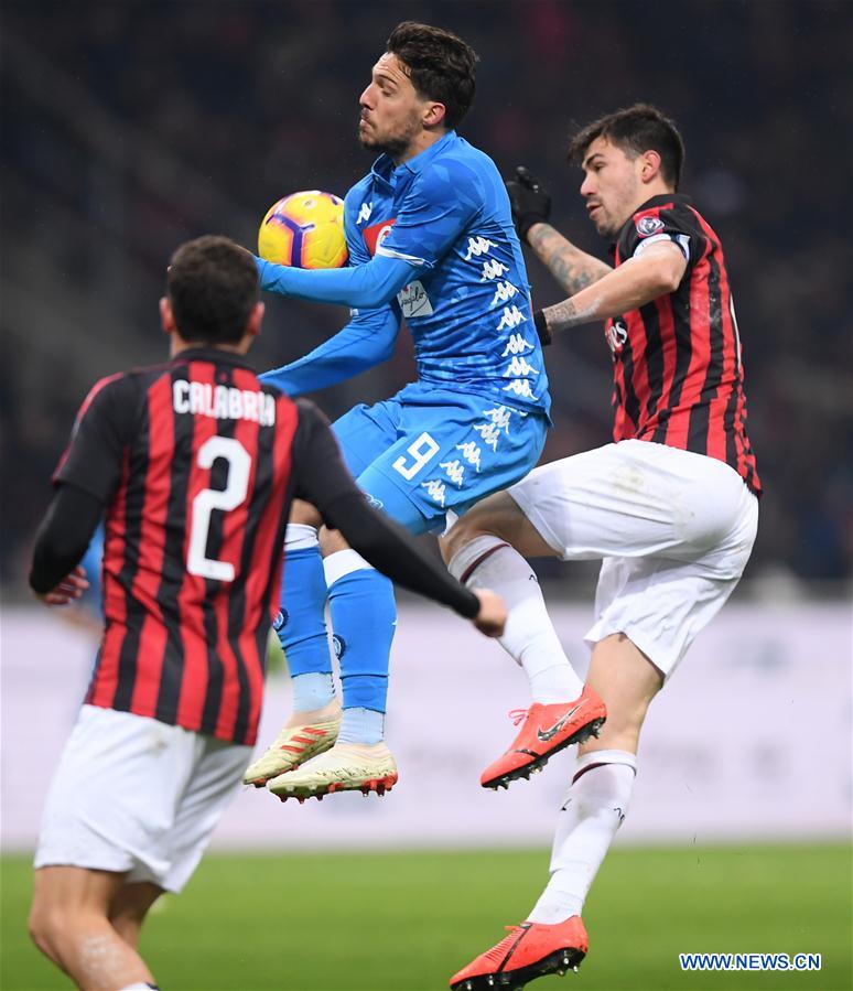 (SP)ITALY-MILAN-SOCCER-SERIE A-AC MILAN VS NAPOLI