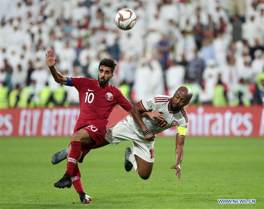 (SP)UAE-ABU DHABI-SOCCER-AFC ASIAN CUP 2019-SEMIFINAL-UAE VS QAT